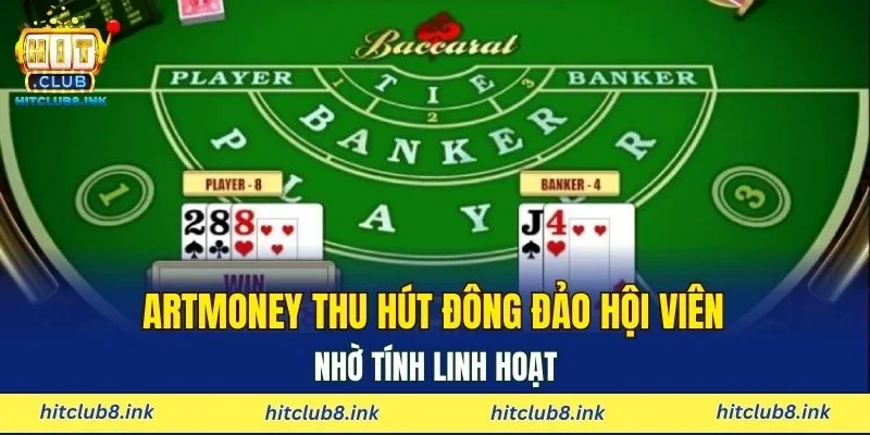 ArtMoney thu hút đông đảo hội viên nhờ tính linh hoạt