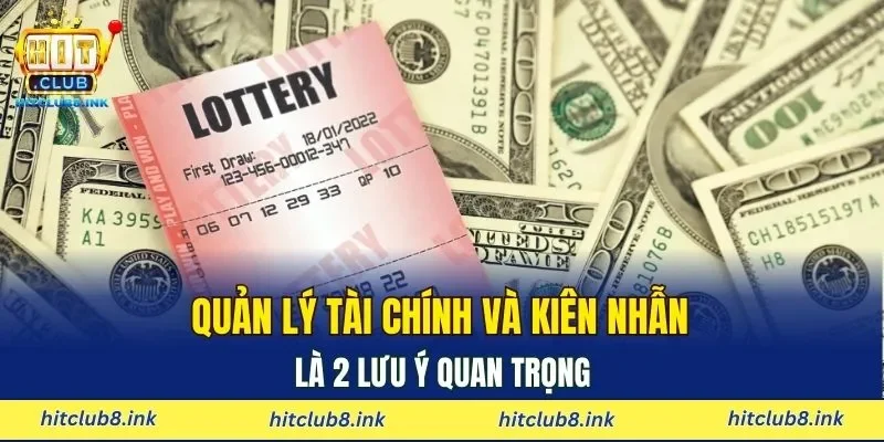 Quản lý tài chính và kiên nhẫn là 2 lưu ý quan trọng